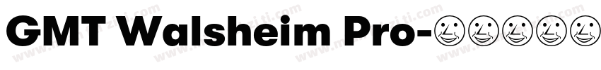 GMT Walsheim Pro字体转换